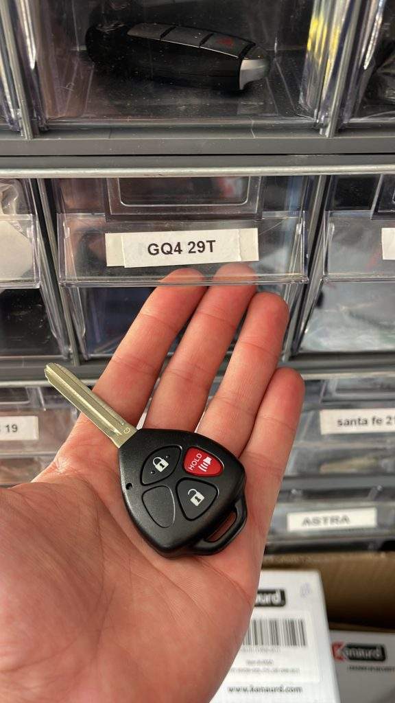 Replacement of remote head key for Toyota In Dallas Texas