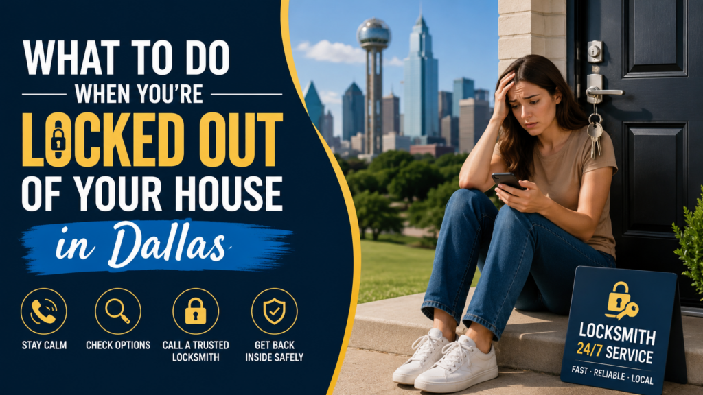 What to Do When You're Locked Out of Your House in Dallas