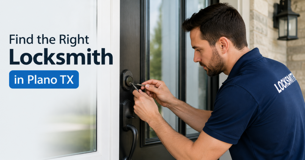 How to Find the Right Locksmith in Plano TX?